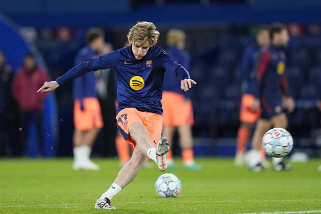 October 20, 2026, Paris, Paris, France: Anthony Gordon of FC Barcelona, Barca warms up during the UEFA Champions League 2026 27 League Phase MD3 match between Paris Saint-Germain and FC Barcelona at Parc des Princes on Octuber 20, 2026, in Paris, France. Paris Saint-Germain V FC Barcelona - UEFA Champions League 2026 27 League Phase MD3 - ZUMAa181 20261020_zaa_a181_051 Copyright: xDennisxAgyemanx