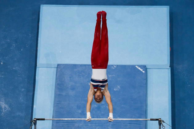 261020 Danila Leykin of United States competes in horizontal bar during men s team final on day four of the 2026 Artistic Gymnastics World Championships on October 20, 2026 in Rotterdam. Photo: Joel Marklund BILDBYRÅN kod JM JM0861 bbeng artistisk gymnastik artistic gymnastics gymnastik-vm vm artistic gymnastics world championships final lagfinal team final Copyright: JOELxMARKLUND BB261020JM024