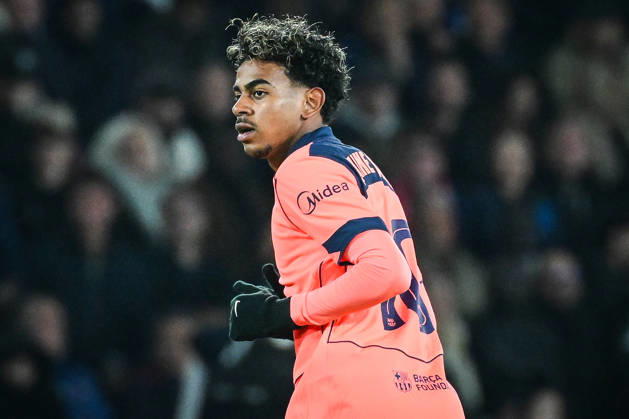 October 20, 2026, Paris, France, France: Lamine YAMAL of Barcelona during the UEFA Champions League, League Phase MD3 match between Paris Saint-Germain and FC Barcelona, Barca at Parc des Princes Stadium on October 20, 2026 in Paris, France. Paris France - ZUMAm308 20261020_zsp_m308_002 Copyright: xMatthieuxMirvillex