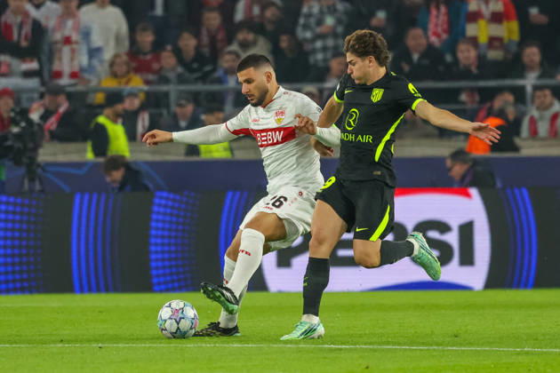 20.10.26 VfB Stuttgart - Atletico Madrid Deutschland, Stuttgart, 20.10.2026, Fussball, UEFA Champions League, Saison 2026 2027, VfB Stuttgart - Atletico Madrid: Deniz Undav (VfB Stuttgart).