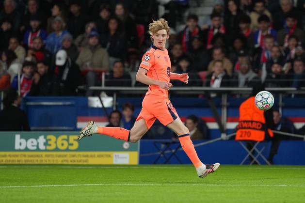 Anthony Gordon of Barcelona Paris Saint-Germain v Barcelona, UEFA Champions League, Football, Parc des Princes, Paris, France - 20 Oct 2026Paris Parc des Princes France  Copyright: xDavexWinter Shutterstockx 17226708ax