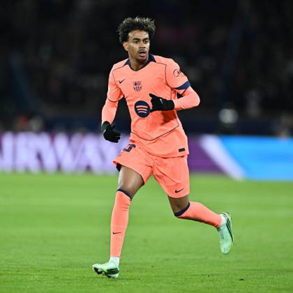 Paris Saint-Germain v Barcelona - UEFA Champions League PARIS, FRANCE - OCTOBER 20: Lamine Yamal of Barcelona in action during the UEFA Champions League 2026 27 League Phase MD3 match between Paris Saint-Germain and FC Barcelona, Barca at Parc des Princes on October 20, 2026 in Paris, France. Mustafa Yalcin Anadolu Paris France. Editorial use only. Please get in touch for any other usage.  Copyright: x2026xAnadoluxMustafaxYalcinx