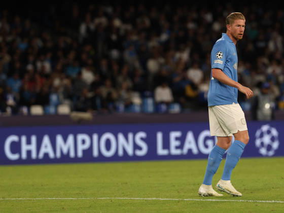October 20, 2026, Napoli, Napoli, Italia: Kevin De Bruyne OF SSC Napoli during the European Champions League football match on 20 10 2026 between SSC Napoli and FC BodoÂ¸ Glimt at the Diego Armando Maradona Stadium in Naples Napoli Italia - ZUMAs236 20261020_aap_s236_038 Copyright: xFabioxSassox