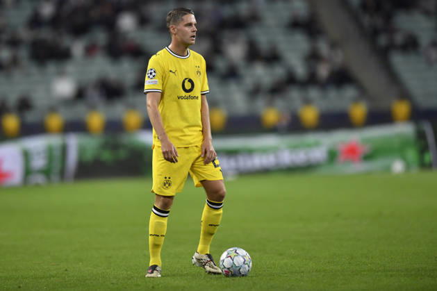 Sabah FC v Borussia Dortmund - UEFA Champions League 2026 27 League Phase MD3 BAKU, AZERBAIJAN - OCTOBER 20: Joey Veerman of Borussia Dortmund is seen during the UEFA Champions League 2026 27 League Phase MD3 match between Sabah FC and Borussia Dortmund at Tofig Bahramov Stadium on October 20, 2026 in Baku, Azerbaijan. Baku Tofig Bahramov Stadium Azerbaijan Copyright: x2026xElmirxKarimov PSxImagesxElmirxKarimov PSxImagesx