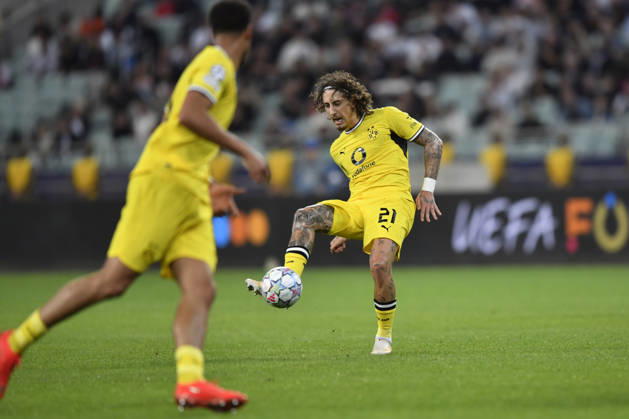 Sabah FC v Borussia Dortmund - UEFA Champions League 2026 27 League Phase MD3 BAKU, AZERBAIJAN - OCTOBER 20: Fabio Silva of Borussia Dortmund is seen in action during the UEFA Champions League 2026 27 League Phase MD3 match between Sabah FC and Borussia Dortmund at Tofig Bahramov Stadium on October 20, 2026 in Baku, Azerbaijan. Baku Tofig Bahramov Stadium Azerbaijan Copyright: x2026xElmirxKarimov PSxImagesxElmirxKarimov PSxImagesx
