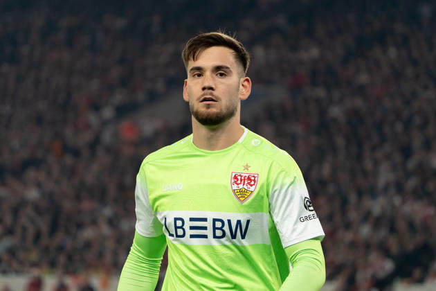 Dennis Seimen (VfB Stuttgart, 41), GER, VfB Stuttgart vs. Atlà tico Madrid, Fussball, UEFA Champions League, Spieltag 3, Spielzeit 2026 2027, 20.10.2026, GER, VfB Stuttgart vs. Atlà tico Madrid, Fussball, UEFA Champions League, Spieltag 3, Spielzeit 2026 2027, 20.10.2026, Stuttgart Copyright: xEibner-Pressefoto EdwardxCheungx EP_ECG