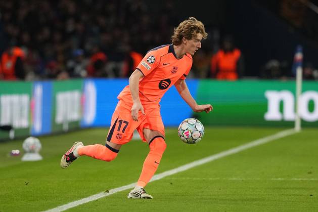 Anthony Gordon of Barcelona Paris Saint-Germain v Barcelona, UEFA Champions League, Football, Parc des Princes, Paris, France - 20 Oct 2026Paris Parc des Princes France  Copyright: xDavexWinter Shutterstockx 17226708ca