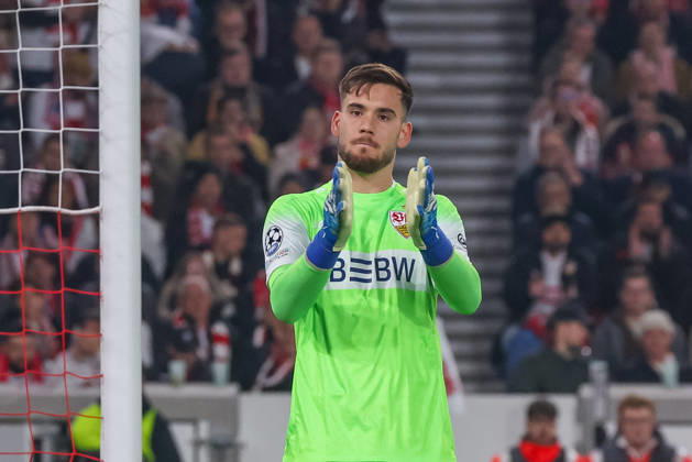 20.10.26 VfB Stuttgart - Atletico Madrid Deutschland, Stuttgart, 20.10.2026, Fussball, UEFA Champions League, Saison 2026 2027, VfB Stuttgart - Atletico Madrid: Denis Seimen (VfB Stuttgart).