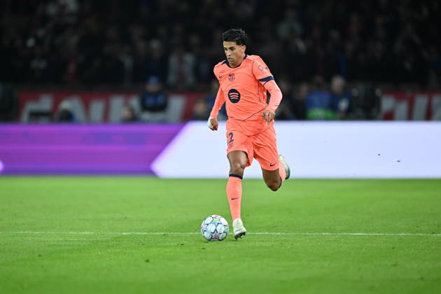 Paris Saint-Germain v Barcelona - UEFA Champions League PARIS, FRANCE - OCTOBER 20: Player of Barcelona in action during the UEFA Champions League 2026 27 League Phase MD3 match between Paris Saint-Germain and FC Barcelona, Barca at Parc des Princes on October 20, 2026 in Paris, France. Mustafa Yalcin Anadolu Paris France. Editorial use only. Please get in touch for any other usage.  Copyright: x2026xAnadoluxMustafaxYalcinx