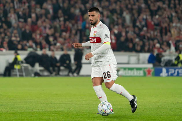 Deniz Undav (VfB Stuttgart, 26) am Ball, Aktion, Dribbling, dribbeln, Angriff, GER, VfB Stuttgart vs. Atlà tico Madrid, Fussball, UEFA Champions League, Spieltag 3, Spielzeit 2026 2027, 20.10.2026, GER, VfB Stuttgart vs. Atlà tico Madrid, Fussball, UEFA Champions League, Spieltag 3, Spielzeit 2026 2027, 20.10.2026, Stuttgart Copyright: xEibner-Pressefoto EdwardxCheungx EP_ECG