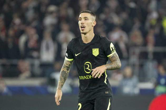 Alejandro Grimaldo (Atletico Madrid, 22) , Deutschland, Fussball, UEFA Champions League, 3. Spieltag, 2026 2027, VfB Stuttgart vs. Atletico Madrid, 20.10.2026, Stuttgart Arena Stuttgart Deutschland Copyright: xGrantxHubbsx