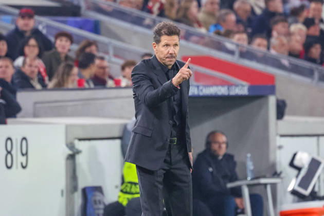 20.10.26 VfB Stuttgart - Atletico Madrid Deutschland, Stuttgart, 20.10.2026, Fussball, UEFA Champions League, Saison 2026 2027, VfB Stuttgart - Atletico Madrid: Diego Simeone (Trainer Atletico Madrid).