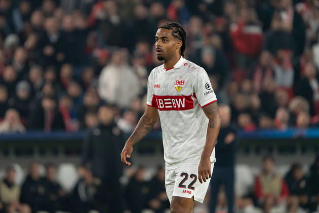 Lorenz Assignon (VfB Stuttgart, 22), GER, VfB Stuttgart vs. Atlà tico Madrid, Fussball, UEFA Champions League, Spieltag 3, Spielzeit 2026 2027, 20.10.2026, GER, VfB Stuttgart vs. Atlà tico Madrid, Fussball, UEFA Champions League, Spieltag 3, Spielzeit 2026 2027, 20.10.2026, Stuttgart Copyright: xEibner-Pressefoto EdwardxCheungx EP_ECG
