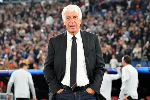 Foto IPP Roberto Ramaccia Roma 20 10 2026 Calcio:Uefa Champions League 2026- 2027 Roma vs Slovan Bratislava Nella foto Giampiero Gasperini head coach of Roma italyphotopress world copyright Roma italy Italia ITALY  Copyright: xR4924_italyphotopressx