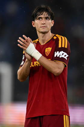 As Roma 20 10 2026 - Champions League Roma-Slovan Bratislava foto Antonello Sammarco Image nella foto: Leonardo Balerdi