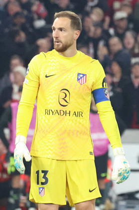 20.10.2026, xrekx, Fussball UEFA Champions League, VfB Stuttgart - Atletico Madrid v.l. Jan Oblak (AtlÃ tico Madrid) Stuttgart