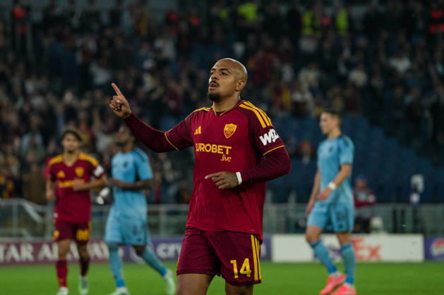 IPA89965266 - Donyell Malen of AS Roma during the AS Roma vs. Slovan Bratislava UEFA Champions League soccer match in Rome, Italy, on October 20, 2026  Copyright: xRaffaelexConti IPAxSportx xx IPA89965266 IPA89965266