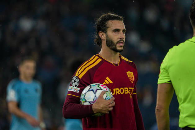 IPA89965271 - Mario Hermoso of AS Roma during the AS Roma vs. Slovan Bratislava UEFA Champions League soccer match in Rome, Italy, on October 20, 2026  Copyright: xRaffaelexConti IPAxSportx xx IPA89965271 IPA89965271