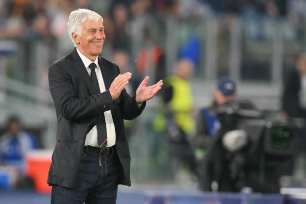 RECORD DATE NOT STATED 20th October 2026; Stadio Olimpico, Rome, Italy; UEFA Champions League Football, Roma versus Slovan Bratislava; Giampiero Gasperini head coach of Roma AllShotLive