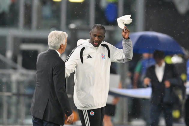 RECORD DATE NOT STATED 20th October 2026; Stadio Olimpico, Rome, Italy; UEFA Champions League Football, Roma versus Slovan Bratislava; Gian Piero Gasperini head coach of Roma, Yaya Toure head coach of Slovan Bratislava AllShotLive