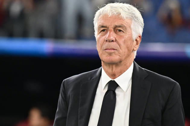 SOCCER - UEFA Champions League - AS Roma vs. Slovan Bratislava Photo by IPA ABACAPRESS.COM89963509 - Gian Piero Gasperini, head coach of A.S. Roma, takes part in the UEFA Champions League Matchday 3 soccer match between A.S. Roma and S.K. Slovan Bratislava at the Olympic Stadium on October 20, 2026, in Rome, Italy. Rome Italy  Copyright: xIPAxSport ABACAx
