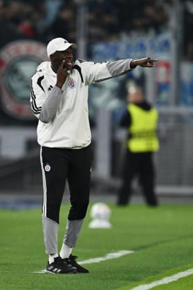 SOCCER - UEFA Champions League - AS Roma vs. Slovan Bratislava Photo by IPA ABACAPRESS.COM89963511 - Yaya Touré, coach of S.K. Slovan Bratislava, attends the UEFA Champions League Matchday 3 soccer match between A.S. Roma and S.K. Slovan Bratislava at the Olympic Stadium on October 20, 2026, in Rome, Italy. Rome Italy  Copyright: xIPAxSport ABACAx