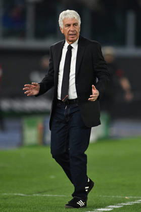 SOCCER - UEFA Champions League - AS Roma vs. Slovan Bratislava Photo by IPA ABACAPRESS.COM89963512 - Gian Piero Gasperini, head coach of A.S. Roma, attends the UEFA Champions League Matchday 3 soccer match between A.S. Roma and S.K. Slovan Bratislava at the Olympic Stadium on October 20, 2026, in Rome, Italy. Rome Italy  Copyright: xIPAxSport ABACAx