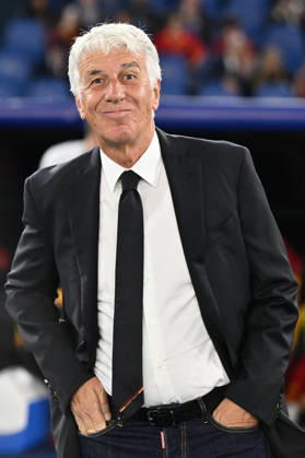 SOCCER - UEFA Champions League - AS Roma vs. Slovan Bratislava Photo by IPA ABACAPRESS.COM89963516 - Gian Piero Gasperini, head coach of A.S. Roma, takes part in the UEFA Champions League Matchday 3 soccer match between A.S. Roma and S.K. Slovan Bratislava at the Olympic Stadium on October 20, 2026, in Rome, Italy. Rome Italy  Copyright: xIPAxSport ABACAx