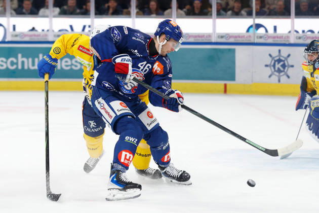 20.10.2026 Swiss Life Arena Zuerich, SCHWEIZ, Saison 2026 2027 Herren Eishockey National League ZSC Lions - HC Davos Dean Kukan (ZSC Lions)