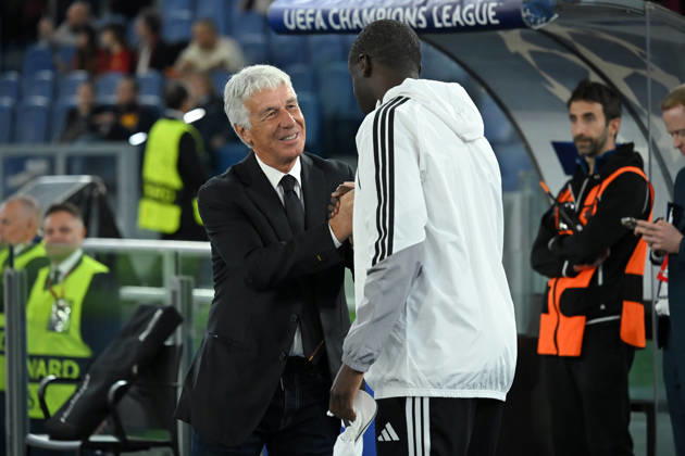 2026,Roma-Slovan Bratislava Roma coach Gian Piero Gasperini reacts,Slovan Bratislava coach Yaya Toure during the Champions League match Championship phase Matchday 3 Roma-Slovan Bratislava at the Stadio Olimpico. Rome (Italy), October 20, 2026 during the Champions League match Championship phase Matchday 3 Roma-Slovan Bratislava at the Stadio Olimpico. Rome (Italy), October 20, 2026 Imago-images Emmefoto Copyright: xImago-images Emmefotox