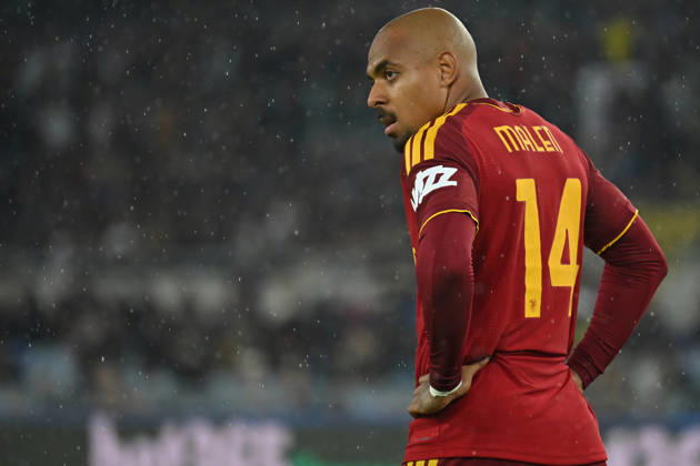 2026,Roma-Slovan Bratislava Donyell Malen of Roma during the Champions League match Championship phase Matchday 3 Roma-Slovan Bratislava at the Stadio Olimpico. Rome (Italy), October 20, 2026 during the Champions League match Championship phase Matchday 3 Roma-Slovan Bratislava at the Stadio Olimpico. Rome (Italy), October 20, 2026 Imago-images Emmefoto Copyright: xImago-images Emmefotox