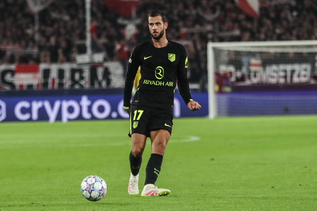 Stuttgart 20.10.2026. Pilka nozna Liga Mistrzow UEFA sezon 2026 2027 kolejka 3 mecz: VfB Stuttgart - Atletico Madryt --- Football UEFA Champions League season 2025 2026 round 3 match: VfB Stuttgart - Atletico de Madrid nz David Hancko Fot. Kacper Staniec NEWSPIX.PL --- newspix.pl