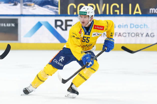 20.10.2026 Swiss Life Arena Zuerich, SCHWEIZ, Saison 2026 2027 Herren Eishockey National League ZSC Lions - HC Davos Calle Andersson (HC Davos)