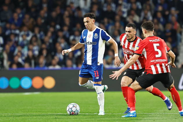 Pepe (Porto), OCTOBER 20, 2026 - Football Soccer : UEFA Champions League League phase matchday 3 between FC Porto - PSV Eindhoven at the Estadio do Dragao in Porto, Portugal. Noxthirdxpartyxsales  aflo_357737216 MutsuxKawamorix
