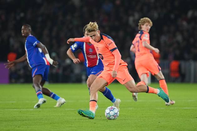 Fermin Lopez of Barcelona Paris Saint-Germain v Barcelona, UEFA Champions League, Football, Parc des Princes, Paris, France - 20 Oct 2026Paris Parc des Princes France  Copyright: xDavexWinter Shutterstockx 17226708ka