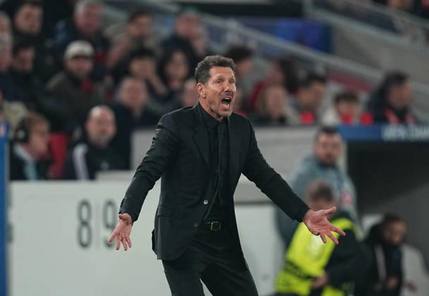 Diego Simeone (Atleti) during VfB Stuttgart and Atlético Madrid, League Phase UEFA Champions League, at MHPArena, Stuttgart, Germany on October 20, 2026. DeFodi Images. -