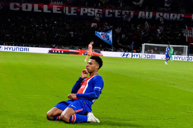 Joie des joueurs du Paris SG aprés le but de Desire Doue (Paris SG) - Match de Ligue Des Champions 2026-2027 (LDC) PSG - Barcelone (4-2) au Parc des Princes à Paris, le 20 octobre 2026. 2026-2027 Champions League (UCL) match: PSG vs. Barcelona (4–2) at the Parc des Princes in Paris, October 20, 2026. Paris France Copyright: xMichaelxBaucherx xPsnewZx xBestimagexMichaelxBaucherx xPsnewZx xBestimagex