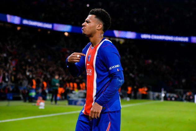 Joie des joueurs du Paris SG aprés le but de Desire Doue (Paris SG) - Match de Ligue Des Champions 2026-2027 (LDC) PSG - Barcelone (4-2) au Parc des Princes à Paris, le 20 octobre 2026. 2026-2027 Champions League (UCL) match: PSG vs. Barcelona (4–2) at the Parc des Princes in Paris, October 20, 2026. Paris France Copyright: xMichaelxBaucherx xPsnewZx xBestimagexMichaelxBaucherx xPsnewZx xBestimagex