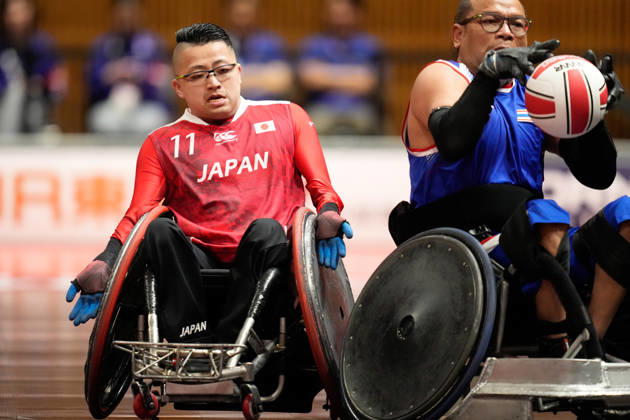Ryuji Kusaba (JPN), OCTOBER 21, 2026 - Wheelchair Rugby : Preliminary Match between Japan - Thailand at WING ARENA KARIYA during The Asian Para Games Aichi-Nagoya 2026 in Aichi, Japan. Noxthirdxpartyxsales  aflo_357786715 MARUYAMA,xKoheix
