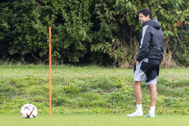 RSC Anderlecht open training 21 10 NEERPEDE, BELGIUM - OCTOBER 21 : Bruno Vitor head coach of RSC Anderlecht during an open training pictured on October 21, 2026 in Neerpede, Belgium, 21 10 2026 Neerpede Belgium  Copyright: xXpix
