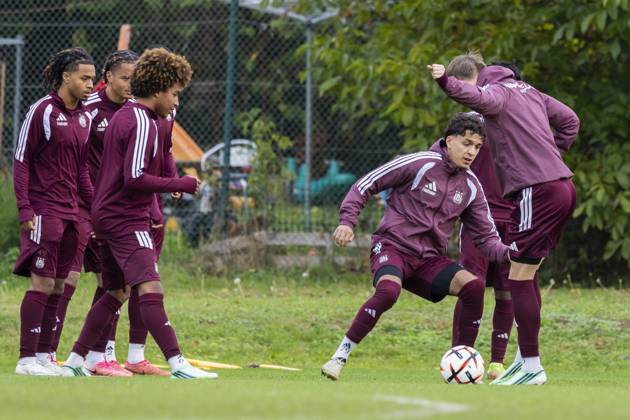 RSC Anderlecht open training 21 10 NEERPEDE, BELGIUM - OCTOBER 21 : Players of RSC Anderlecht during an open training pictured on October 21, 2026 in Neerpede, Belgium, 21 10 2026 Neerpede Belgium  Copyright: xXpix