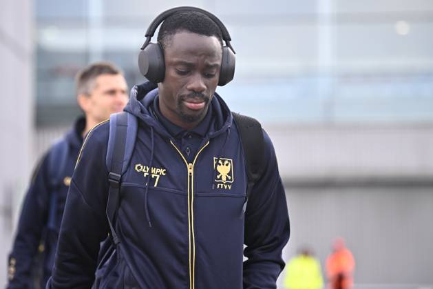 FC Midtjylland v Sint-Truidense VV - UEFA Conference League Media Activities 21 10 2026 LIEGE, BELGIUM - OCTOBER 21 : Diouf Oumar forward of Sint-Truidense VV pictured at the Liege airport before departure for the UEFA Conference League 2026 27 League Phase matchday 2 match between FC Midtjylland and Sint-Truidense VV on October 21, 2026 in Liege, Belgium, 21 10 2026 Liege Belgium Copyright: xTomasxSiskx