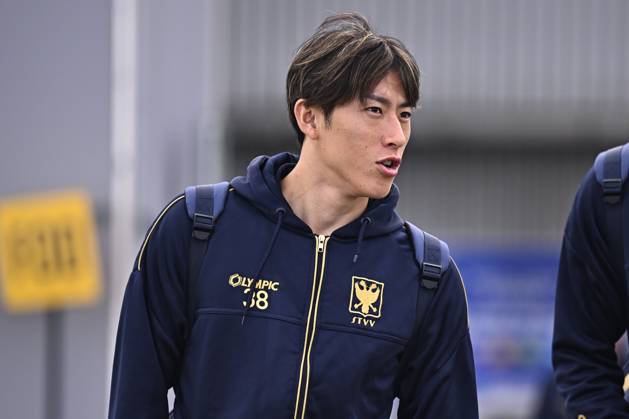 FC Midtjylland v Sint-Truidense VV - UEFA Conference League Media Activities 21 10 2026 LIEGE, BELGIUM - OCTOBER 21 : Matsuzawa Kaito forward of Sint-Truidense VV pictured at the Liege airport before departure for the UEFA Conference League 2026 27 League Phase matchday 2 match between FC Midtjylland and Sint-Truidense VV on October 21, 2026 in Liege, Belgium, 21 10 2026 Liege Belgium Copyright: xTomasxSiskx