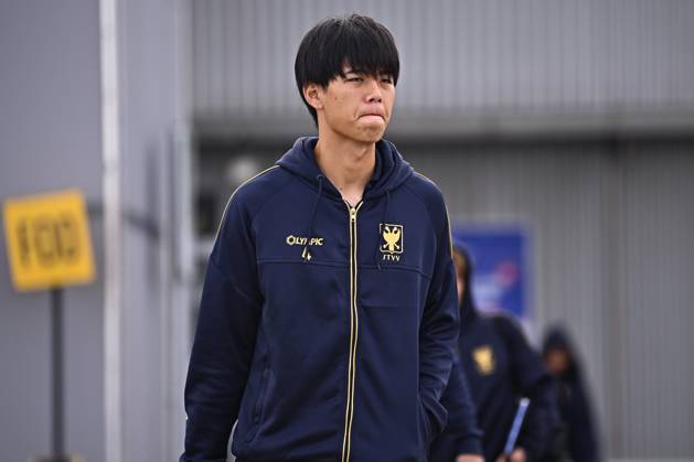 FC Midtjylland v Sint-Truidense VV - UEFA Conference League Media Activities 21 10 2026 LIEGE, BELGIUM - OCTOBER 21 : Takai Kota defender of Sint-Truidense VV pictured at the Liege airport before departure for the UEFA Conference League 2026 27 League Phase matchday 2 match between FC Midtjylland and Sint-Truidense VV on October 21, 2026 in Liege, Belgium, 21 10 2026 Liege Belgium Copyright: xTomasxSiskx