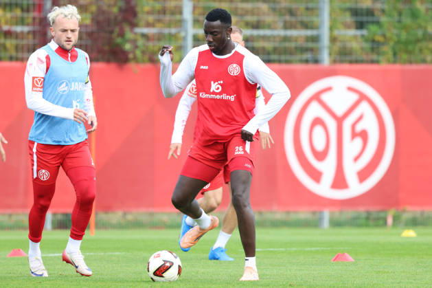 BENEDICT HOLLERBACH, SILAS KATOMPA MVUMPA 1. FSV MAINZ 05 MAINZ