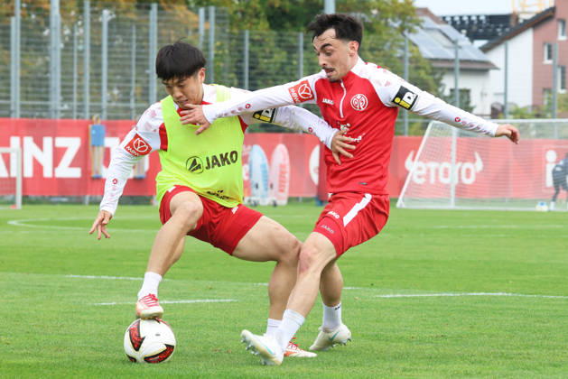 SOTA KAWASAKI, PAUL NEBEL TRAINING 1. FSV MAINZ 05 MAINZ