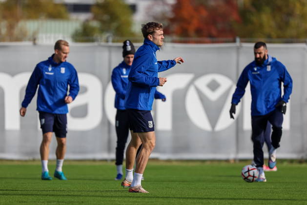2026.10.21 Poznan Pilka nozna UEFA Liga Europy faza ligowa sezon 2026 2027 Trening Lech Poznan przed meczem z AFC Sunderland N z Daniel Hakans Foto Pawel Jaskolka PressFocus 2026.10.21 Poznan Football Europa League League Phase 2026 2027 Lech Poznan training session before AFC Sunderland game Credit: Pawel Jaskolka PressFocus NEWSPIX.PL --- newspix.pl 