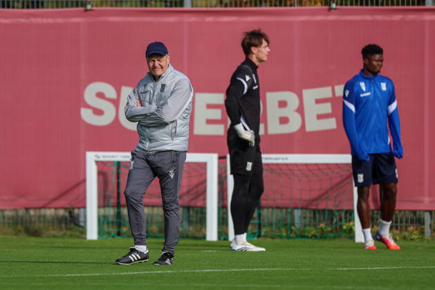 2026.10.21 Poznan Pilka nozna UEFA Liga Europy faza ligowa sezon 2026 2027 Trening Lech Poznan przed meczem z AFC Sunderland N z Trener Lecha Niels Frederiksen Foto Pawel Jaskolka PressFocus 2026.10.21 Poznan Football Europa League League Phase 2026 2027 Lech Poznan training session before AFC Sunderland game Credit: Pawel Jaskolka PressFocus NEWSPIX.PL --- newspix.pl 
