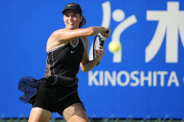 WTA, Tennis Damen Kinoshita Group Japan Open - Day 3 Lilli Tagger of Austria competes in her round of 16 singles match against Tereza Valentova of the Czech Republic at the 2026 Kinoshita Group Japan Open Women s tennis tournament at the Utsubo Tennis Center in Osaka, Japan, on October 21, 2026. Osaka Japan  Copyright: xOwenxHammondx originalFilename:hammond-2026kino261021_npI4k.jpg