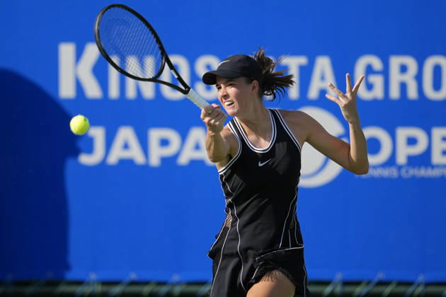 WTA, Tennis Damen Kinoshita Group Japan Open - Day 3 Lilli Tagger of Austria competes in her round of 16 singles match against Tereza Valentova of the Czech Republic at the 2026 Kinoshita Group Japan Open Women s tennis tournament at the Utsubo Tennis Center in Osaka, Japan, on October 21, 2026. Osaka Japan  Copyright: xOwenxHammondx originalFilename:hammond-2026kino261021_npJHB.jpg